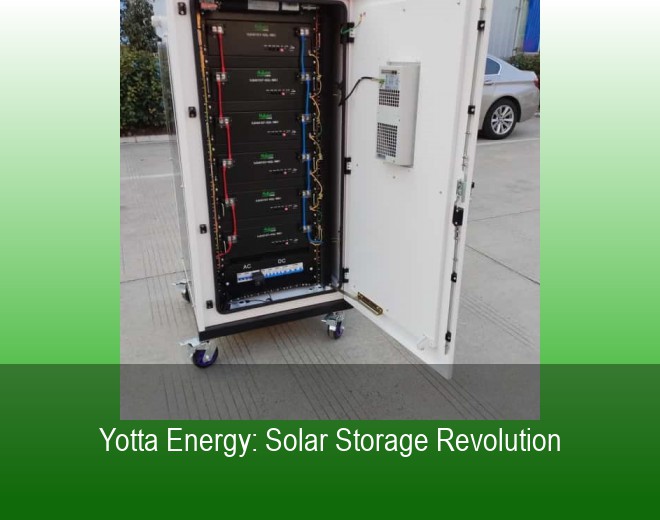 Yotta Energy: Solar Storage Revolution